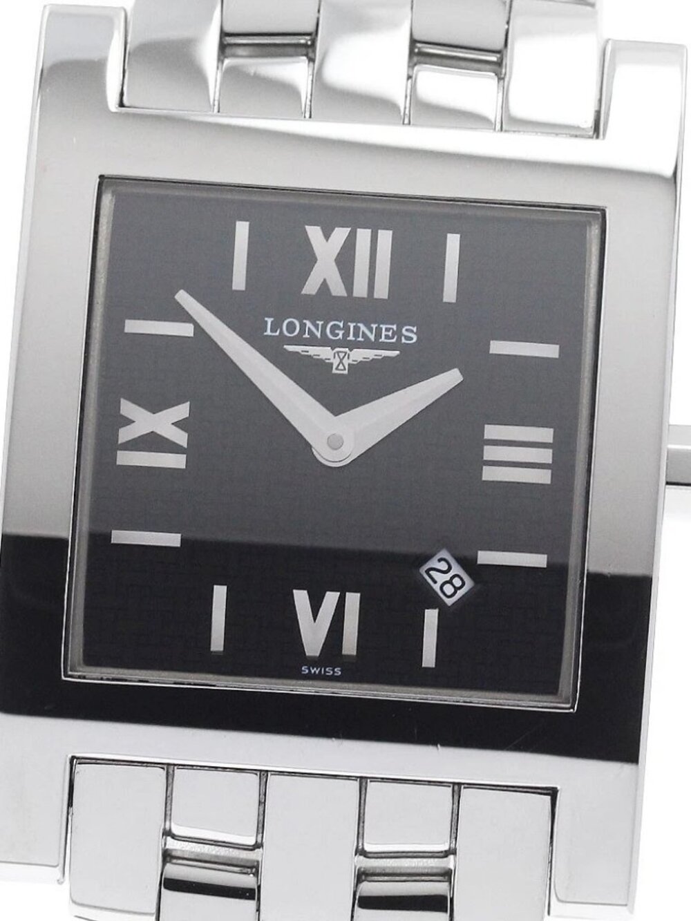 LONGINES Dolce Vita L5.666.4 Date Black Dial Quartz Men's Watch_957137